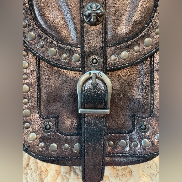 Harley-Davidson Metallic Black Crossbody Bag - Picture 6 of 6